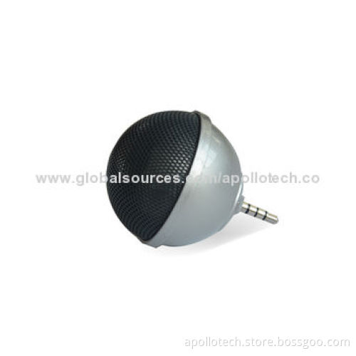Mini Portable Speakers, Made of Plastic Material, 500mAh Capacity, Balloon-shaped, Mobile Phone Use